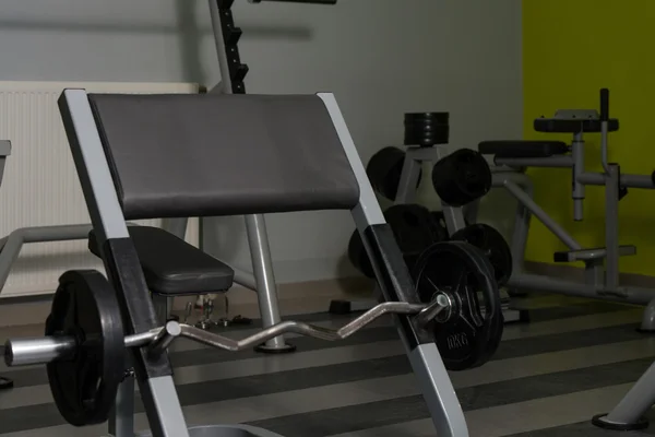 Barbell pronto para treino — Fotografia de Stock