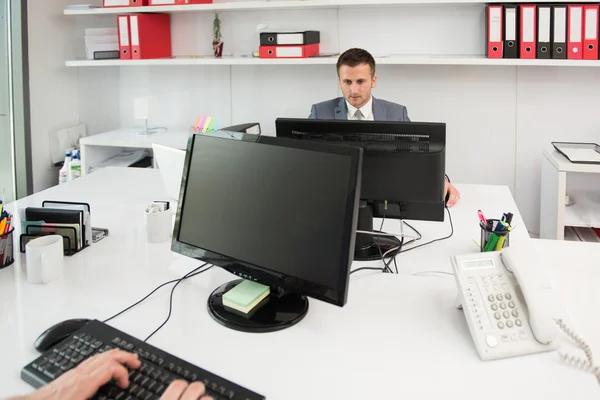 Trabalho em equipe de negócios — Fotografia de Stock