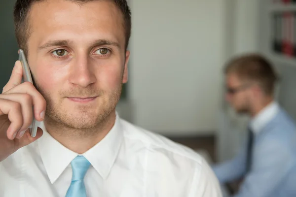 Young Businessman Talking On The Phone — Stock Photo, Image