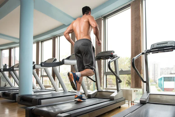 Exercising On A Treadmill — Stock Photo, Image