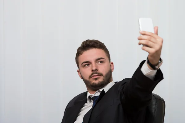 But First Let Me Take A Selfie — Stock Photo, Image
