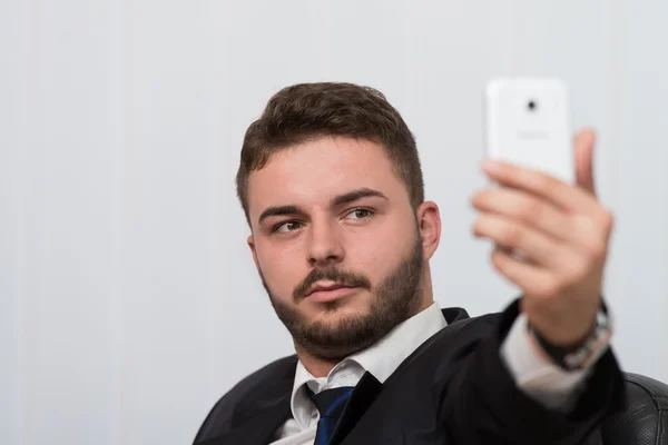 But First Let Me Take A Selfie — Stock Photo, Image