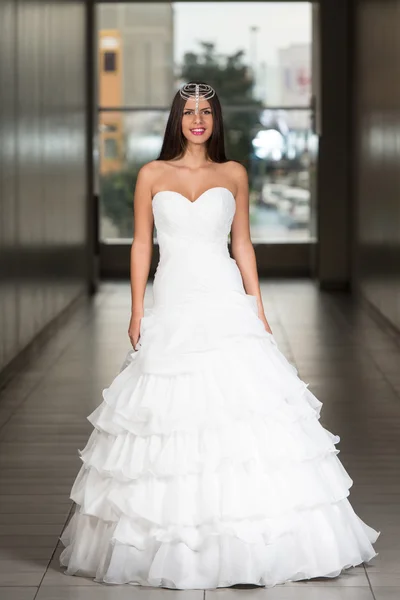 Vestido de noiva elegante — Fotografia de Stock