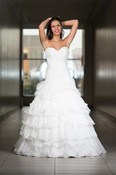 Vestido de noiva elegante — Fotografia de Stock