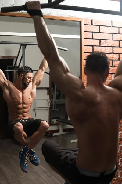 Bauchmuskeltraining für Sixpack — Stockfoto