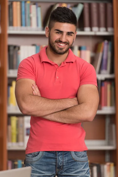 Portrait Of Clever Arabic Student — Stock Photo, Image