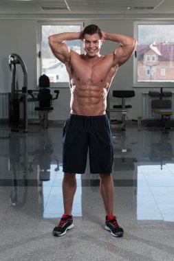 karın kas yakın çekim