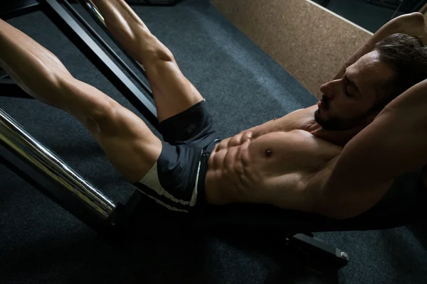 Workout Leg Press — Stock Photo, Image