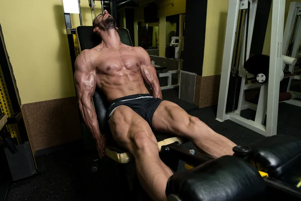 Workout Leg Exercises — Stockfoto