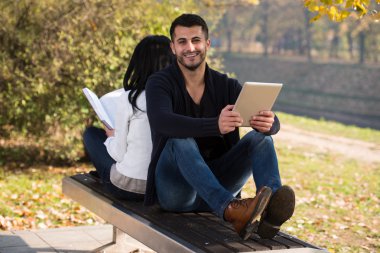 Zevk kitap ve Digtial Tablet Touchpad Çift
