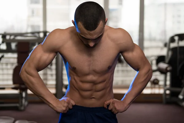 Young Man With Six Pack — Stock Photo, Image