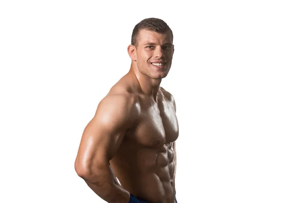 Boxeador MMA Fighter practicar sus movimientos —  Fotos de Stock