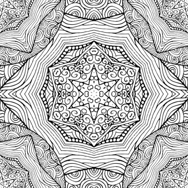 mandala ile süs etnik kartı