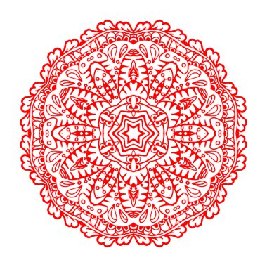 mandala ile süs etnik kartı