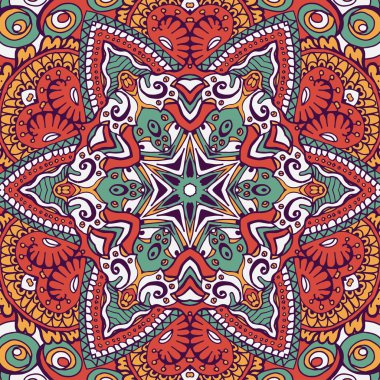 mandala ile süs etnik kartı