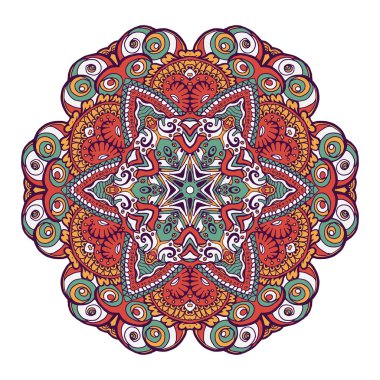 mandala ile süs etnik kartı