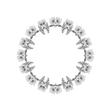 Daire dantel süs