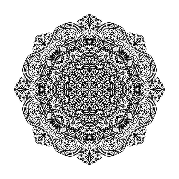 Mandala élément décoratif ethnique — Image vectorielle