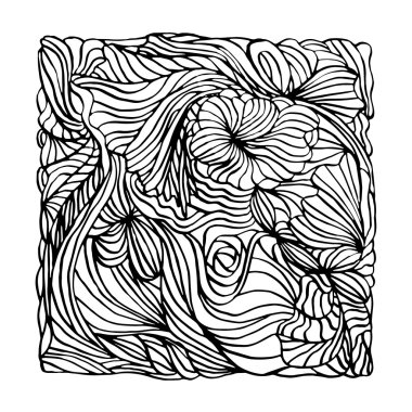 Kusursuz çiçek deseni