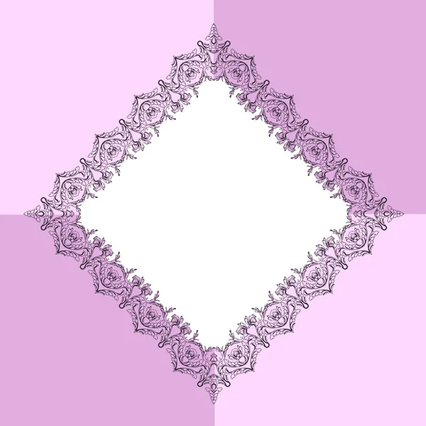 Cadre ornemental tsigane — Image vectorielle