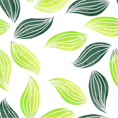 desen çizgili yaprak ile