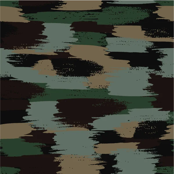 Seamless camouflage pattern — Stock Vector