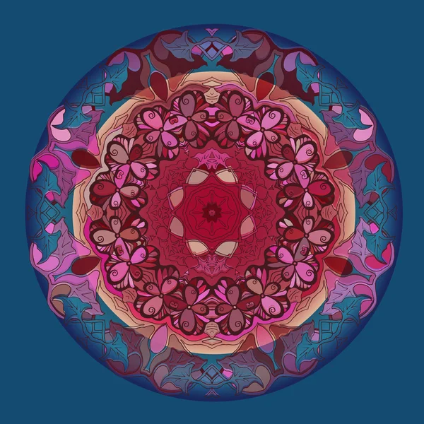 Orientalisches Mandala-Muster — Stockvektor