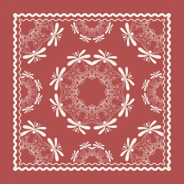 Son moda renkli bandana