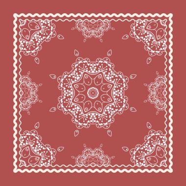 Son moda renkli bandana