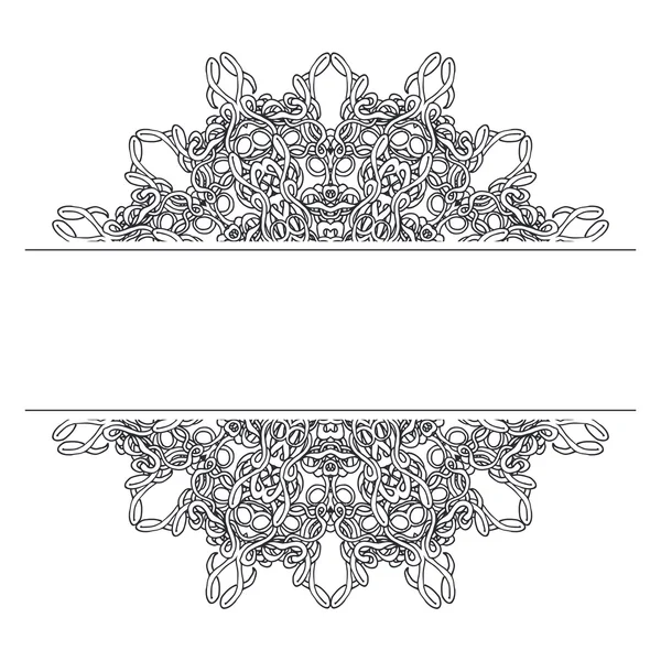 Dairesel dekoratif çerçeve