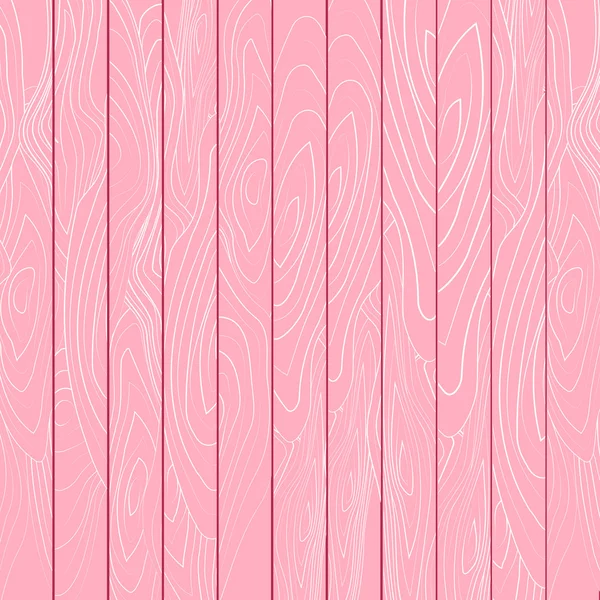 Rosa trä texturerat bakgrund — Stock vektor