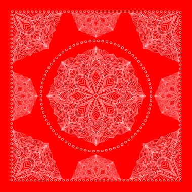 kırmızı bandana arka plan