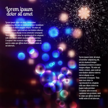 bokeh ışıklar arka plan