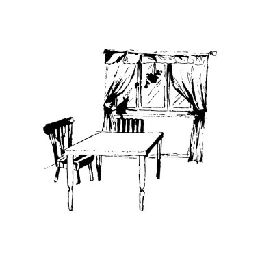 İç el çizmek resim