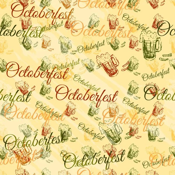 Octoberfest napkin seamless pattern