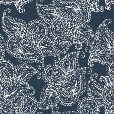 Doodle seamless modeli.