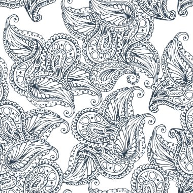 Doodle seamless modeli.