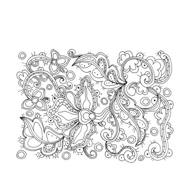 Özgün el çizilmiş doodle