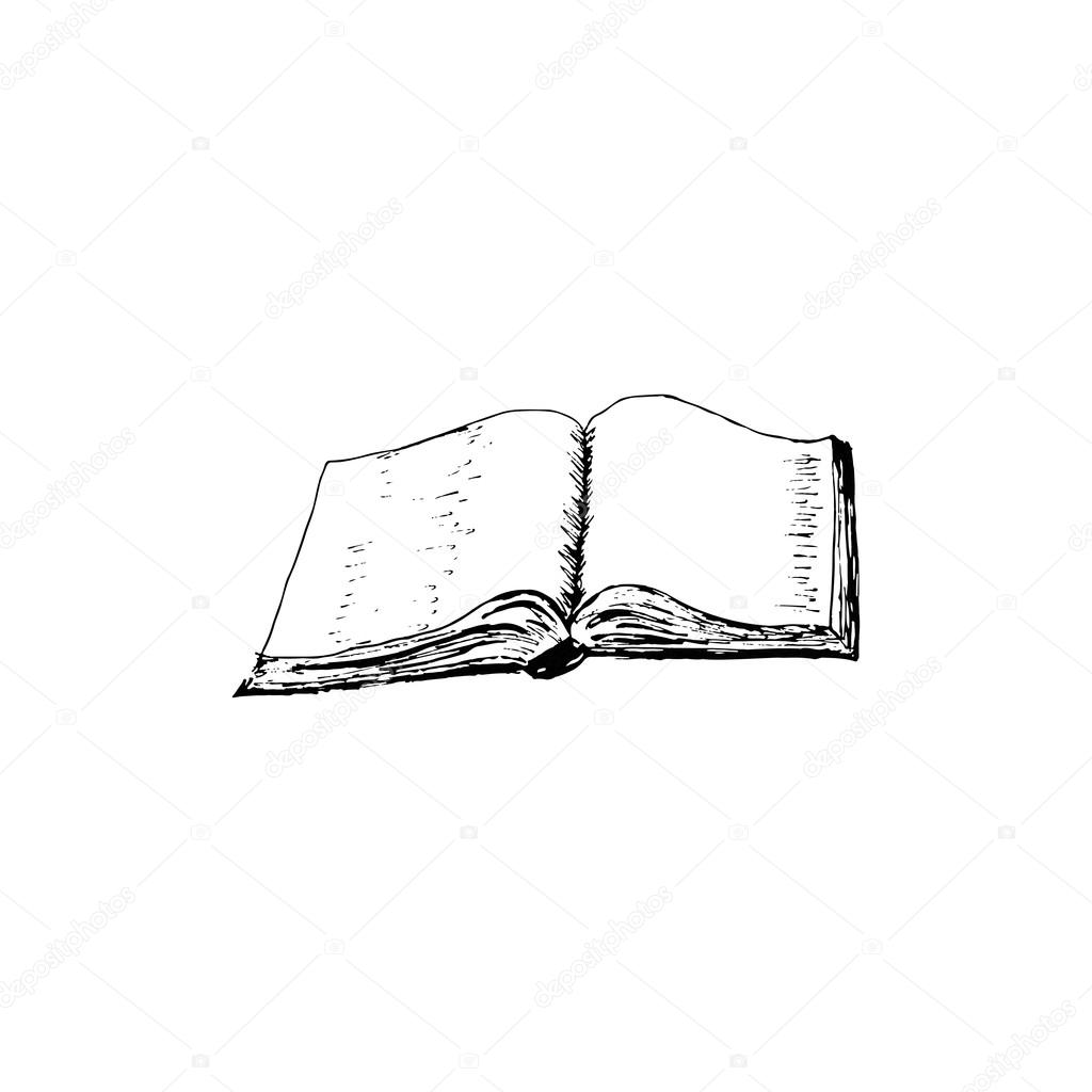 images Easy Open Book Doodle https depositphotos com 76323645 stock illustration open book doodle html