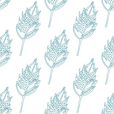 Tüy dekoratif desen.