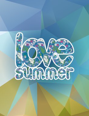 poster tasarım aşk yaz