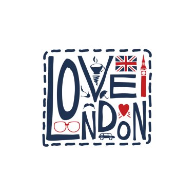 Londra tipografi poster