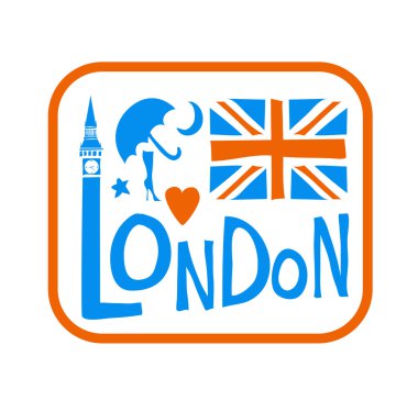 Londra tipografi poster