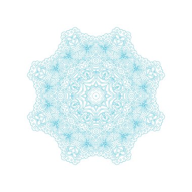 Zentangle stil Hat sanatı için meditasyon