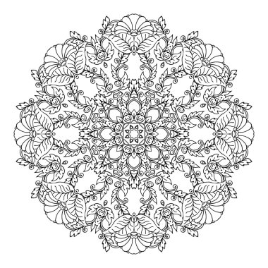 Mandala-etnik dekoratif öğe