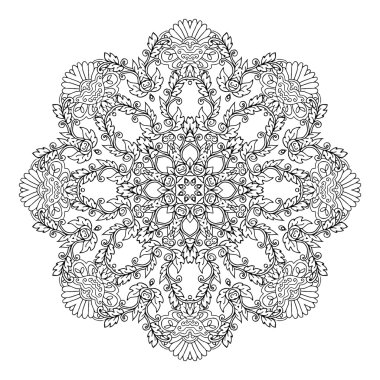 Mandala-etnik dekoratif öğe