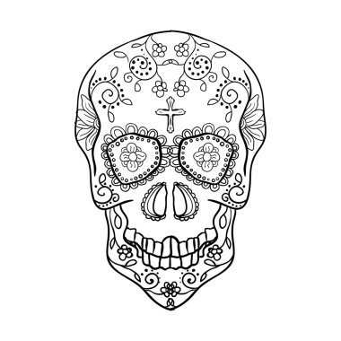 Meksika şeker kafatası