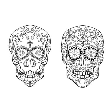 Meksika şeker kafatası