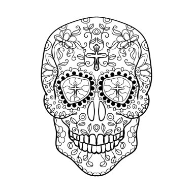 Meksika şeker kafatası