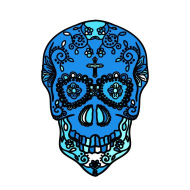 Meksika şeker kafatası